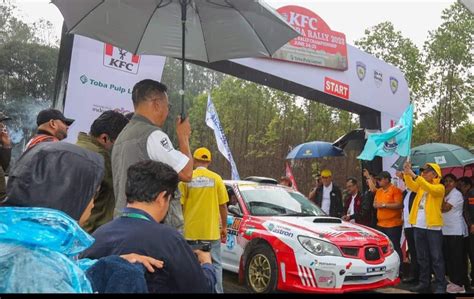 KFC Danau Toba Rally 2023 Dibuka 39 Pereli Siap Adu Cepat