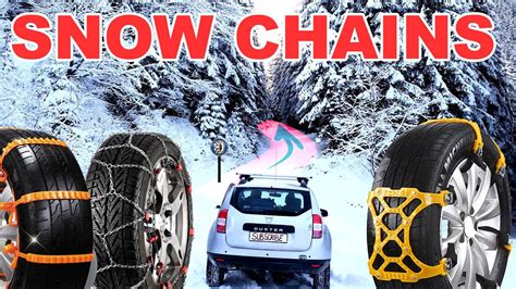 Snow Chain Comparison Test Which Is The Best Youtube