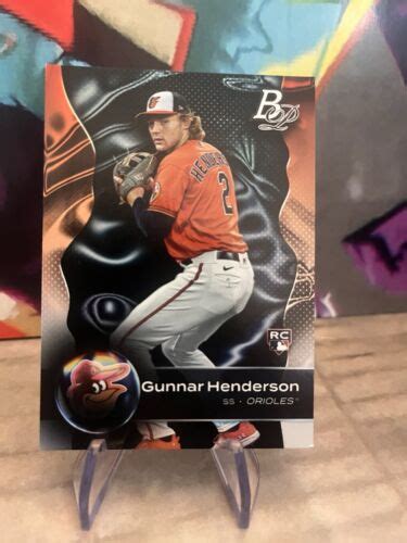 2023 Bowman Platinum Gunnar Henderson RC Baltimore Orioles RC 79 EBay