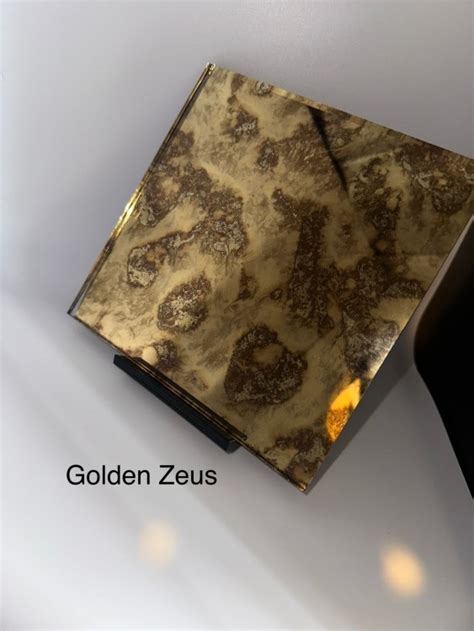 Golden Zeus Antique Mirror