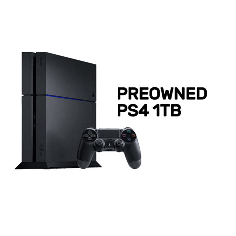 1TB PlayStation 4 Console (Refurbished by EB Games) (preowned) - EB ...