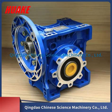 Nmrv Series Hollow Shaft Worm Gear Reducer Horizontal Gearbox China