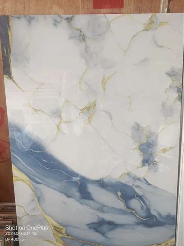 16mm Blue White Marble Floor Tiles at Rs 100/sq ft | Floor Tiles in ...