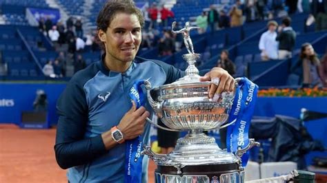 Rafael Nadal clinches Barcelona Open Trophy