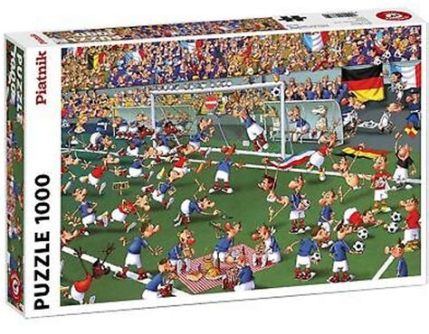 Puzzels Piatnik Stukjes Puzzel Voetbal Comic Stukjes