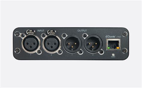 Shure Ani22 Audio Network Interface 2x Micline In To Dante 2x Dante