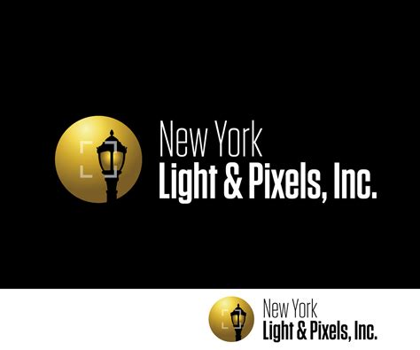 Feminine Colorful Business Logo Design For New York Light And Pixels