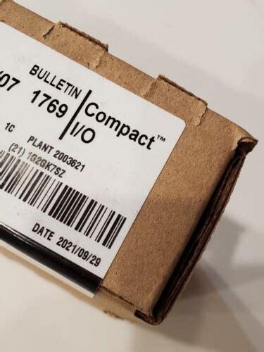 New Sealed Allen Bradley 1769 IT6 Ser A Thermocouple Mv Input Module