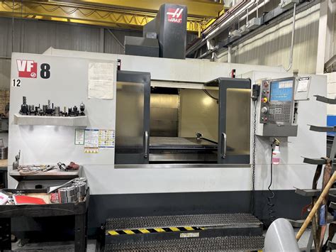 Haas VF 8 40 Used CNC Vertical Machining Center For Sale 2010