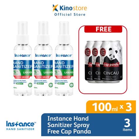 Jual Instance Hand Sanitizer Spray Botol Ml Triple Pack Kota