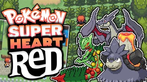 Pokemon Super Heart Red Pokemon Rom Hack Review Showcase This Is The