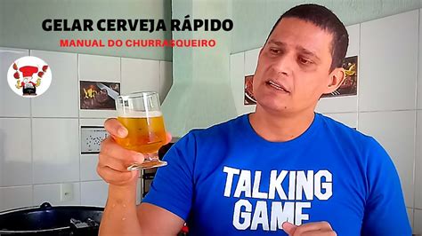 Como Gelar Cerveja R Pido Em Minutos Sal E Lcool Youtube