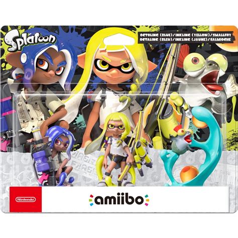 Octoling Inkling Smallfry Amiibo 3 Pack Splatoon Series [nintendo