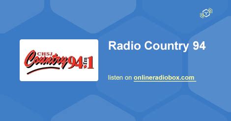 Country Listen Live Chsj Mhz Fm Saint John Canada Online