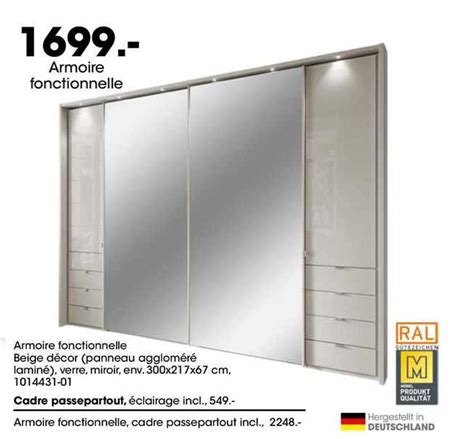 Promo Armoire Fonctionnelle Chez Mobel Martin ICatalogue Fr