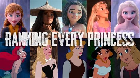 Ranking Every Disney Princess Youtube