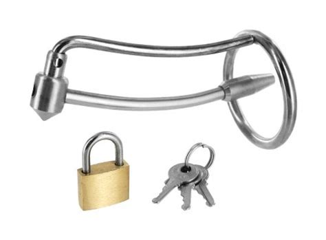 Verschließbarer interner Keuschheitskäfig Dilatoren Sex Toys Fetisch SM Bedarf Mac s