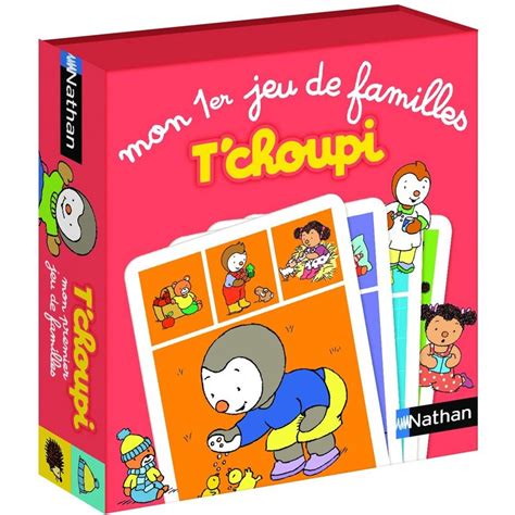 T Choupi Mon Premier Jeu De Familles Nathan Boutique BCD JEUX