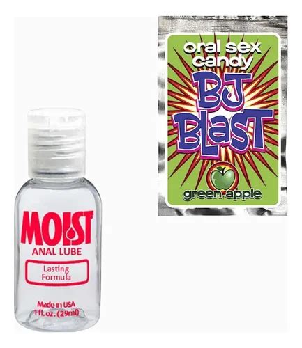 Lubricante Anestesico Anal Moist Dulce Bj Blast Oral Sxo Manzana Meses Sin Inter S