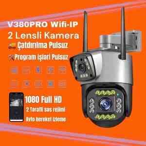 Kamera V380 Pro 2 lens 1080 FullHD wifi - MAQAZIN.AZ