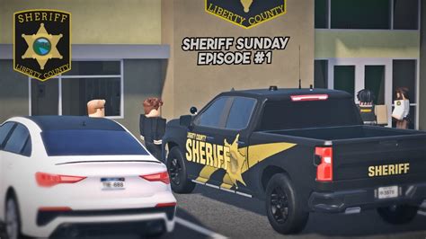 Sheriff Sunday Patrol Ep 1 Welfare Call Traffic Stops And More Erlc Roleplay Roblox Youtube