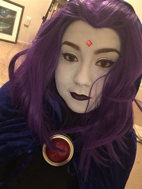 Raven Cosplay In 2024 Raven Cosplay Raven Teen Titans Cosplay