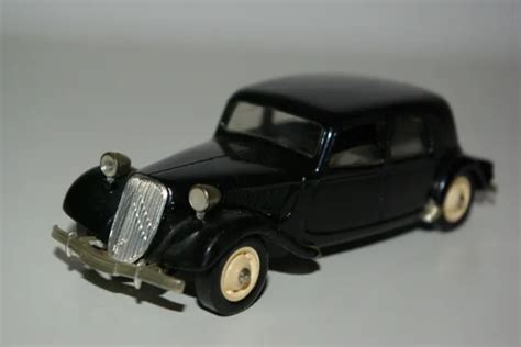 Solido Citroen Six Traction Avant Noire Presque Tat Neuf Eur