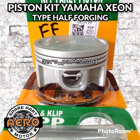 Jual PISTON KIT NPP YAMAHA XEON TYPE HALF FORGING Shopee Indonesia