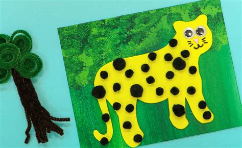 Fuzzy Jaguar Craft Craft Project Ideas