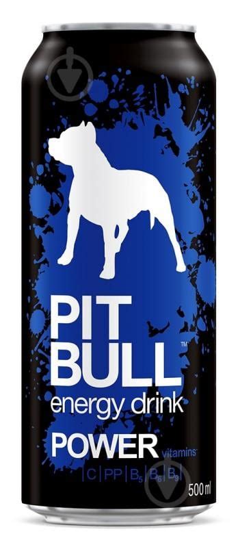 ᐉ Энергетический напиток Pit Bull сильногазированный Power 0,5 л ...