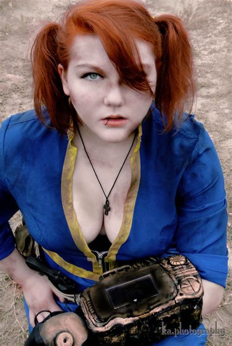 Vault Girl from Fallout 3 Cosplay http://geekxgirls.com/article.php?ID ...