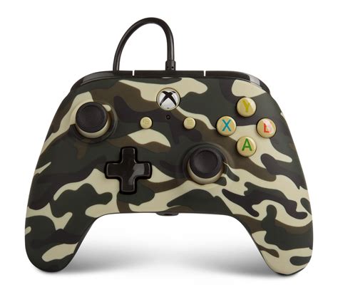 PowerA Wired Controller For Xbox One Forest Cloud Camo Walmart