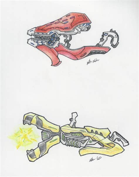 Halo - Covenant Weapons 3 by ninboy01 on DeviantArt