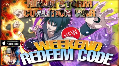 Ninja Storm Coalition War Weekend Redeem Code Valid New