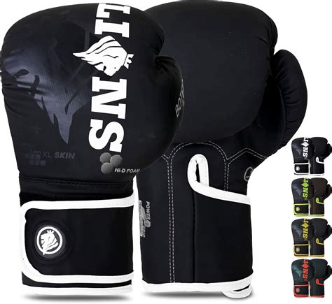 Lions Boxing Gloves Mma Punch Bag Training Mitts 6oz 8oz 10oz 14oz