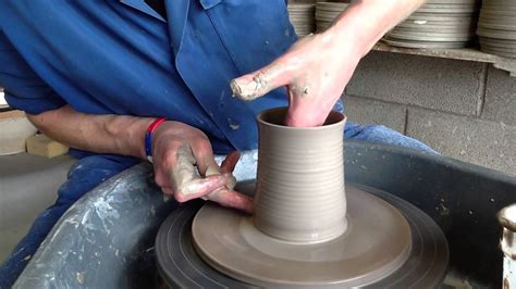 How To Throw A Straight Mug On A Pottery Wheel YouTube