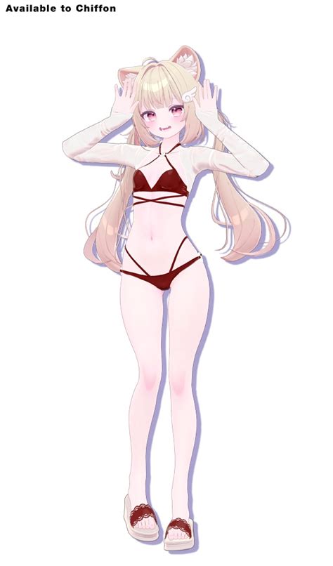 Heart Symbol Bikini for Lime Chiffon ハートシンボルビキニライム用 シフォン用 C