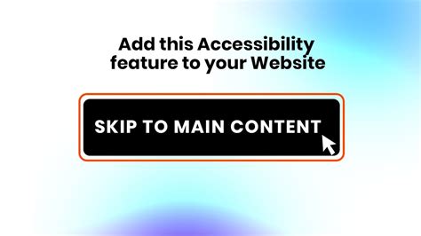 How To Add A Skip Navigation Link To Your Website Youtube