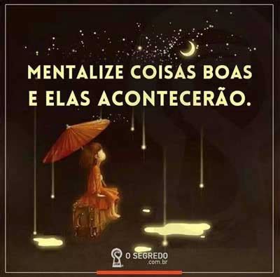 Mentalize Coisas Boas Status E Imagens