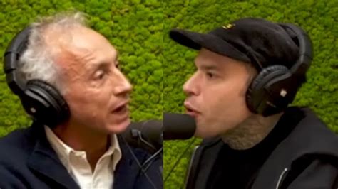 Fedez Vs Travaglio Volano Stracci Nel Podcast Sei Fissato Con La