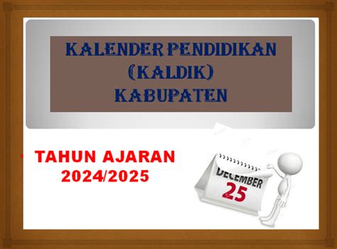 Kalender Pendidikan Provinsi Bali Tahun Ajaran 2024 2025