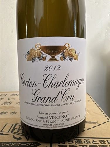 Armand Vincenot Corton Charlemagne Grand Cru Vivino Us