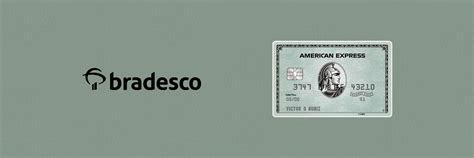 Cart O De Cr Dito Bradesco American Express Green Card Cart Es