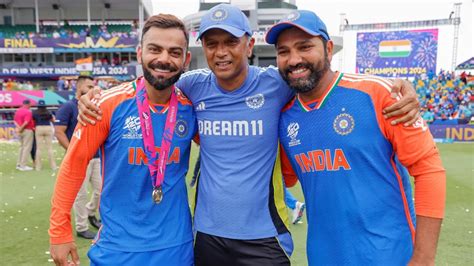 Rahul Dravid Thanks Rohit Sharma For Coaching Offer Reflects On Team