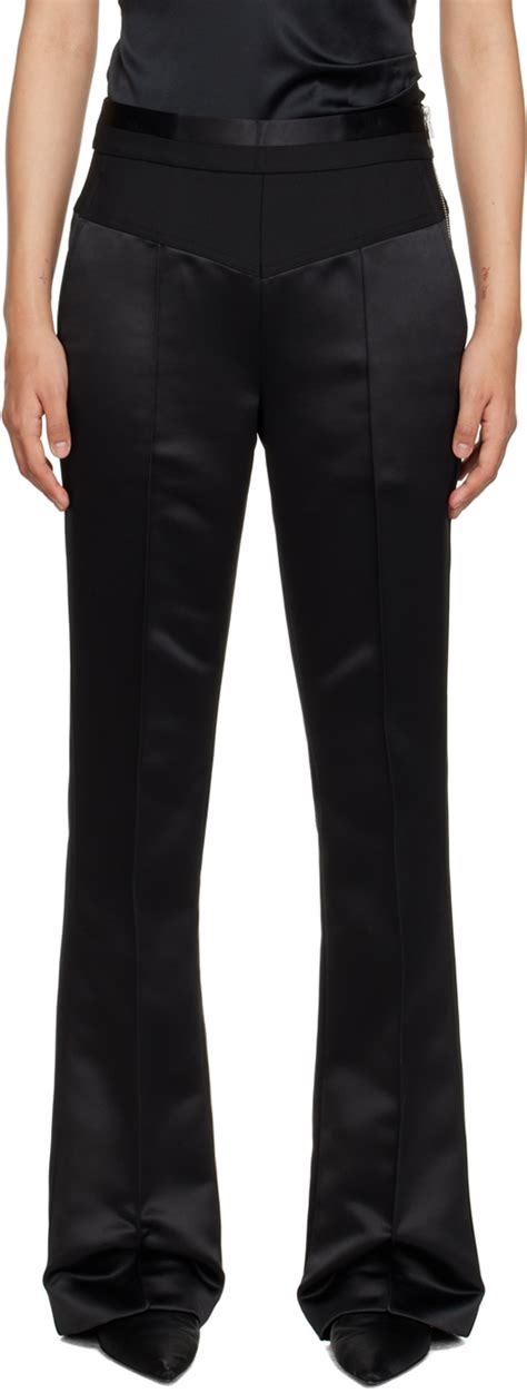 Helmut Lang Pantalon De Tailleur Noir Ssense France