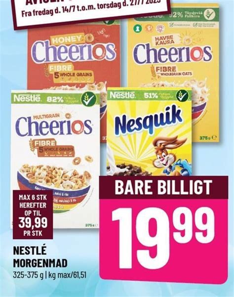 NESTLÉ MORGENMAD tilbud hos Løvbjerg