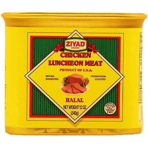 Ziyad Halal Chicken Luncheon Meat 12oz