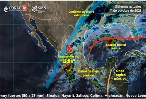 Clima En Puerto Vallarta Hoy Lluvias Fuertes Tras Paso De Lidia