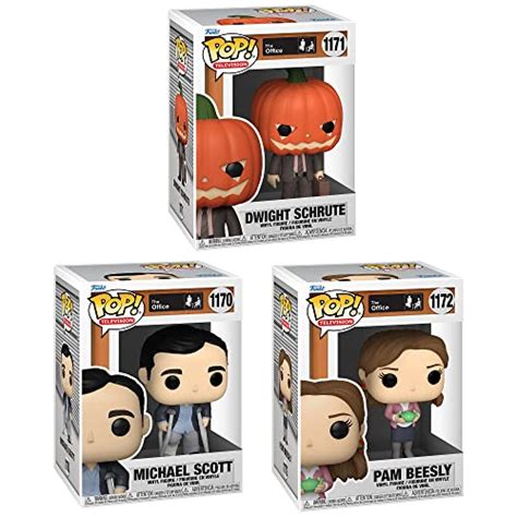 Funko TV: POP! The Office Collectors Set 3 - Dwight with Pumpkinhead ...