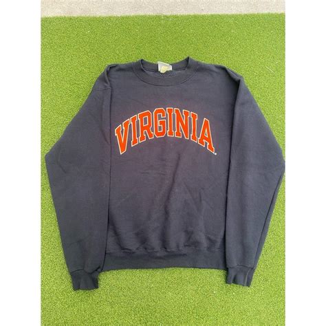 Champion Mens Blue Jumper Depop